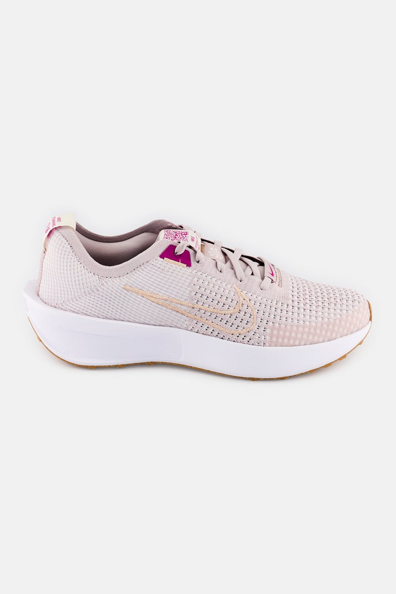 Nike Women Interact Lace Up Running Shoes, Light Lavender - Image 3